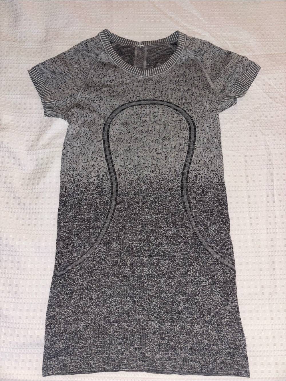 Lululemon Swiftly Tech 2.0 Gray Short Sleeve Ombré